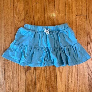 Primary twirly skirt light blue size 4